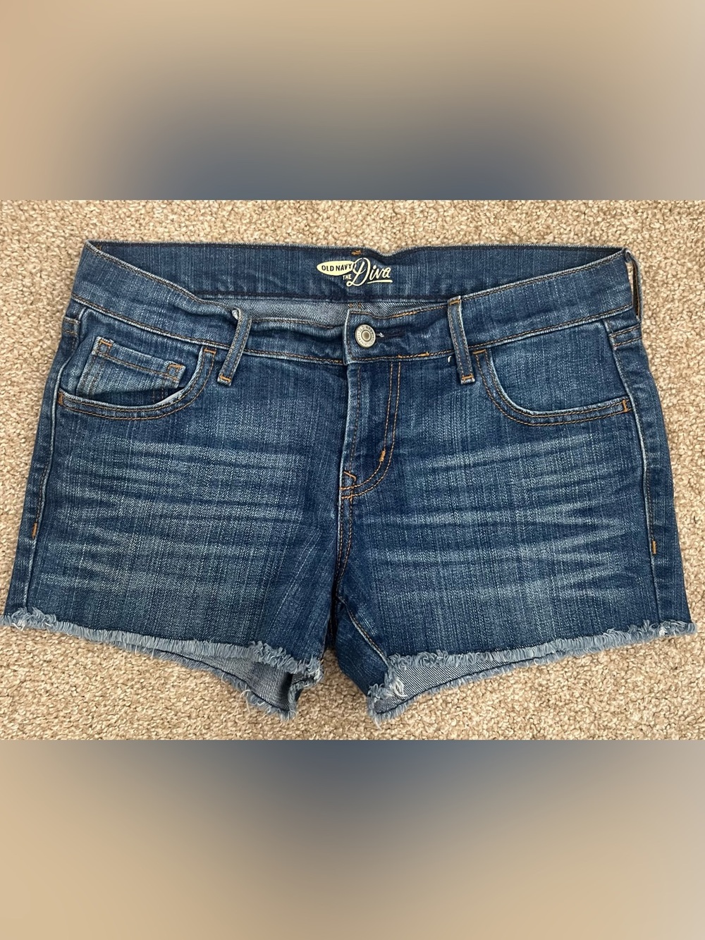 Old Navy The Diva Denim Shorts Size 2